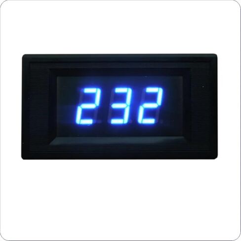 1 قطعة YB5130 AC30-500V LED الرقمية AC الفولتميتر الجهد متر AC 110 220 فولت 230 فولت 380 فولت لوحة متر كاشف الجهد الجهد رصد الجهد (شبه مغلق (أحمر)) in Kuwait