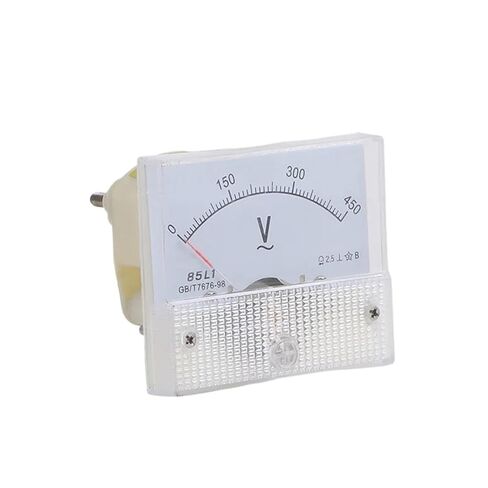 1 قطعة 85L1 AC 0-1V 2V 3V 5V 10V 15V 20V30V 50V 75V 100V 200V 300V 400V 450V مستطيل التناظرية فولت عداد لوحة (600V) in Kuwait