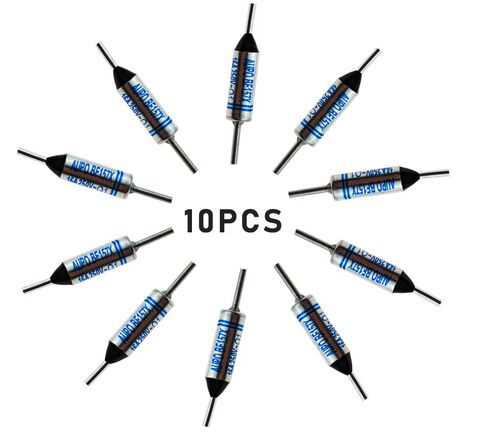 (10 PCS) BF172X, BF172X Fuse, BF172, BF172 Fuse, Thermal Fuse BF172X, BF172X, 157 Degree 16A 250V Cutoff TF Pellet Axial Lead Temperature Links in Saudi Arabia