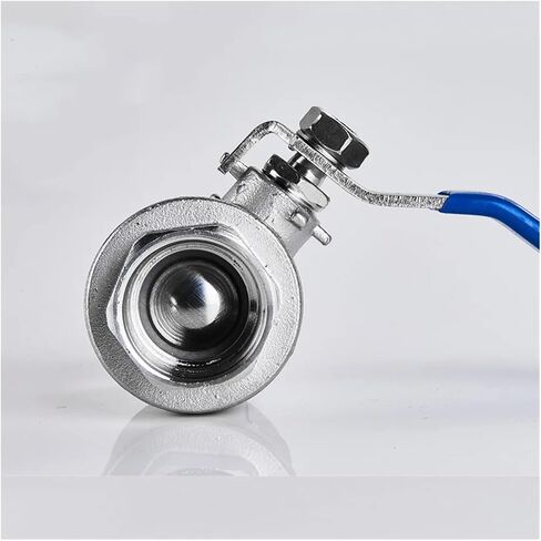 1 PC. Female Threaded Stainless Steel SS304 2P Full Port Ball Valve with Vinyl Handle Threaded Valve 2-1/2" Pipe Supply in Kuwait