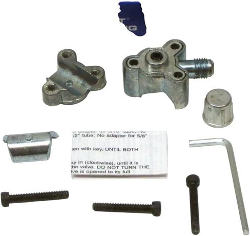 BPV21 Bullet Piercing Valve fits 1/2" and 5/8" Tubing 2-n-1 Access in Saudi Arabia