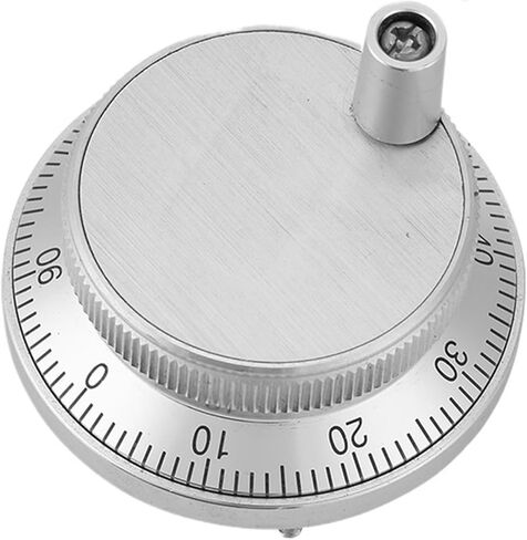 Hand Wheel Pulse Encoder 1pc 5V 60mm Diameter 4 Terminal Manual Pulse Generator with Handle in Saudi Arabia