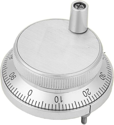 Hand Wheel Pulse Encoder 1pc 5V 60mm Diameter 4 Terminal Manual Pulse Generator with Handle in Saudi Arabia