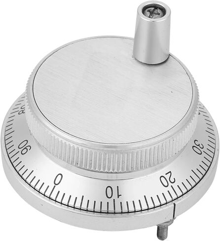 Hand Wheel Pulse Encoder 1pc 5V 60mm Diameter 4 Terminal Manual Pulse Generator with Handle in Saudi Arabia