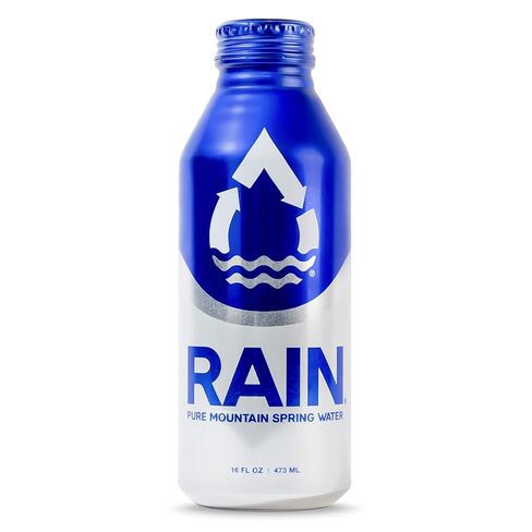 RAIN, Spring Water, 16 Oz, 24 Pack, Bottled At The Source, Recyclable Eco Friendly Aluminum in Saudi Arabia