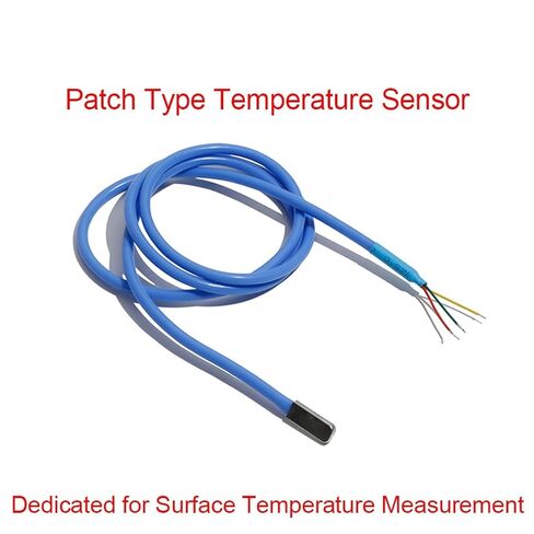 Patch Type DS18B20 Temperature Sensor Encapsulated Silicone Wire 20mm*7.5mm*3.5mm Copper Nickel-plated Probe(WHITE) in Saudi Arabia