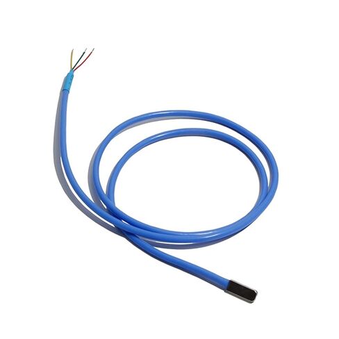 Patch Type DS18B20 Temperature Sensor Encapsulated Silicone Wire 20mm*7.5mm*3.5mm Copper Nickel-plated Probe(WHITE) in Saudi Arabia