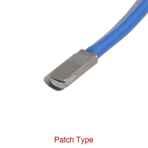 Patch Type DS18B20 Temperature Sensor Encapsulated Silicone Wire 20mm*7.5mm*3.5mm Copper Nickel-plated Probe(WHITE) in Saudi Arabia