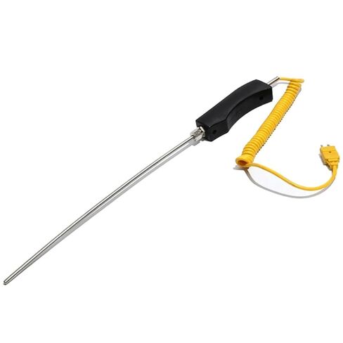 K-type Armored Thermocouple 8mm Temperature Probe for Zinc/aluminum Water High Temperature Furnace(8x500mm (DxL)) in Saudi Arabia