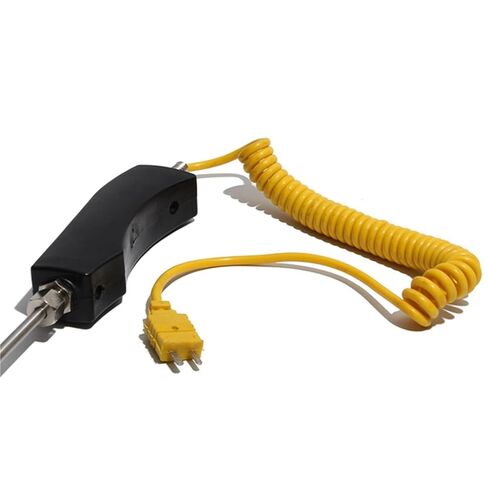 K-type Armored Thermocouple 8mm Temperature Probe for Zinc/aluminum Water High Temperature Furnace(8x500mm (DxL)) in Saudi Arabia