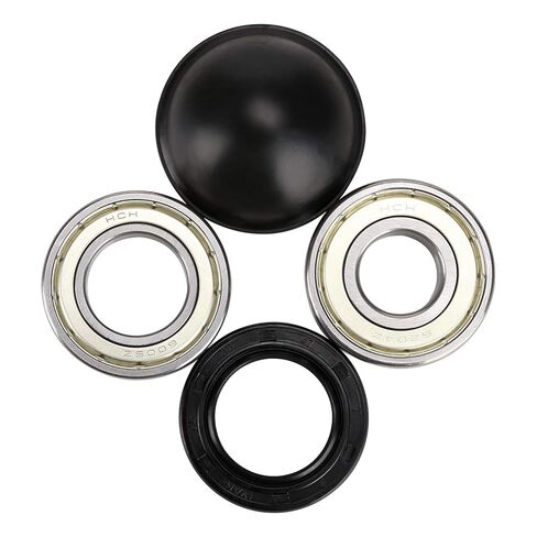 10L0L Golf Cart Front Wheel Bearing Kit for Yamaha G2,G8,G9,G11,G14,G16,G19,G20,G21,G22,G29 Gas & Electric,Inner Wheel Sealed Ball and Commutator Bearing with Rubber Front Hub Dust Cover, 93306-005Y3 in Saudi Arabia