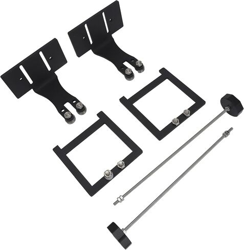 Crankshaft Truing Stand Kit, 1/4-inch Steel Support Posts with ABEC 9 Bearings & Magnetic Mounts, 5-inch Tall for Small Single Cylinder Motorcycle Dirtbike Scooter Engines (Indicators Not Included) in Saudi Arabia