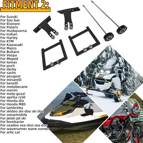 Crankshaft Truing Stand Kit, 1/4-inch Steel Support Posts with ABEC 9 Bearings & Magnetic Mounts, 5-inch Tall for Small Single Cylinder Motorcycle Dirtbike Scooter Engines (Indicators Not Included) in Saudi Arabia