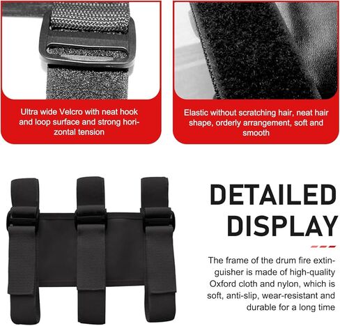 WZP Roll Bar Fire Extinguisher Mount Holder, Adjustable Fire Extinguisher Holder, Jeep Accessories Compatible with Jeep Wrangler 1965-2026 JL JK JKU TJ CJ (Black) in Saudi Arabia