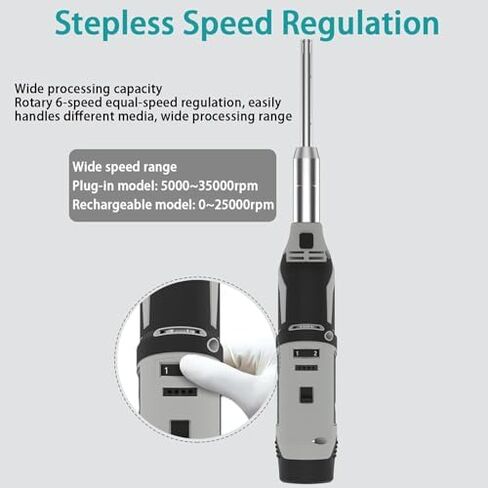 High-Speed Handheld Homogenizer with 6mm, 8mm, & 10mm Heads, Adjustable 6-Speed, H-Shaped Stand for Food, Medicine, and Cosmetic Mixing Applications in Saudi Arabia