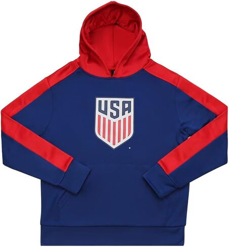 Icon Sports U.S. Soccer Pullover Youth Hoodie | Side Step, Medium in Saudi Arabia