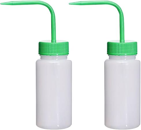 2 Pcs 250ml Plastic Squeeze Wash Bottles Wide Mouth Wash Bottles Chemical Wash Container Squirt Bottles for Liquids Irrigation Bottles Plant Watering Bottles in Saudi Arabia