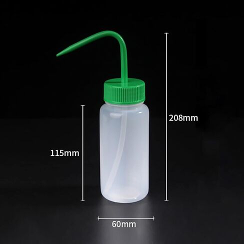 2 Pcs 250ml Plastic Squeeze Wash Bottles Wide Mouth Wash Bottles Chemical Wash Container Squirt Bottles for Liquids Irrigation Bottles Plant Watering Bottles in Saudi Arabia
