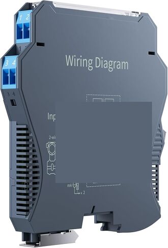 4-20mA 0-10V 1-5V 1 في 4 خارج 35 مم DIN السكك الحديدية عالية الدقة إشارة المعزل (الإخراج 0-5V، الإدخال 1-5V) in Kuwait