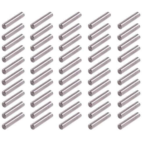 50pcs Metal Dowel pins M2 2mm Shelf Pegs Support Shelves 2mm x 20mm Steel Dowel Pins in Saudi Arabia