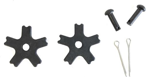 AJ Tack 1 1/4" 5 Point Rowel Package in Saudi Arabia
