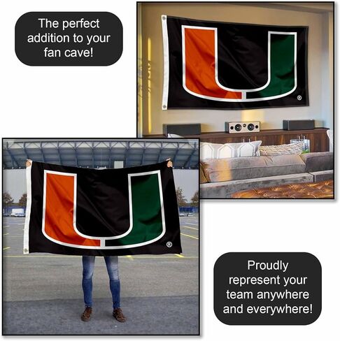 Hurricanes Black 3x5 Grommet Flag in Saudi Arabia