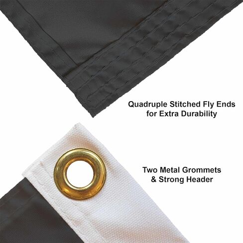 Hurricanes Black 3x5 Grommet Flag in Saudi Arabia