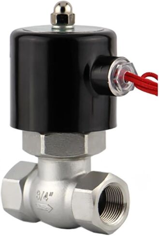 3/4" high Temperature Stainless Steel steam Solenoid Valve Normally Closed Two-Way Internal Thread Valve 220V 24V 12V(12VDC) in Saudi Arabia
