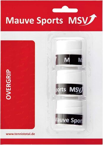 MSV Unisex's Cyber Wet Weib Overgrip (Pack of 3) -White, One Size, OneSize in Saudi Arabia