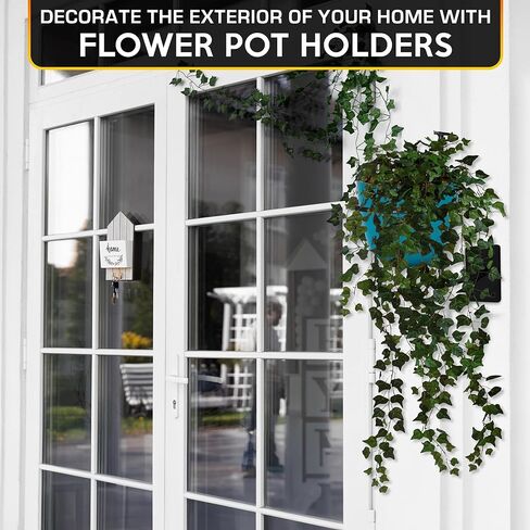 9 قطع حامل خوذة للتثبيت على الحائط - حامل قبعة رعاة البقر موثوق به للجدار مصنوع من معدن قوي، تركيب سهل وثابت، تخزين مريح للخوذات والقبعات لتنظيم المدخل - أقصى حمل يصل إلى 35 رطلاً in Kuwait