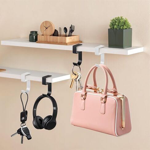 Ymapinc Purse Hook for Table，2PCS Heavy Duty Purse Bag Holder Alloy Materials Purses Holder Desk Hook for Bag,Keys,Headphone and Umbrella in Saudi Arabia