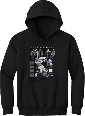 500 LEVEL Aaron Judge New York 2025 MVP Youth Hoodie Sweatshirt in Saudi Arabia