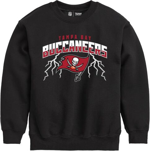 Junk Food NFL - Lightning - Officially Licensed Youth Pullover Crew Neck for Boys and Girls in Saudi Arabia