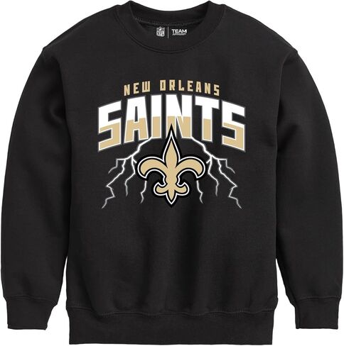 Junk Food NFL - Lightning - Officially Licensed Youth Pullover Crew Neck for Boys and Girls in Saudi Arabia