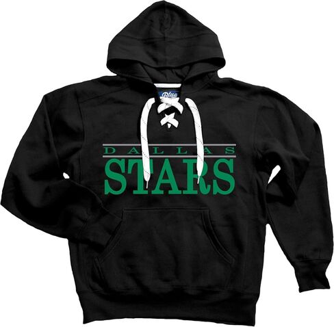 Blue 84 NHL unisex-adult Nhl Officially Licensed Lace Up Hockey Hooded Sweatshirt Logo in Saudi Arabia