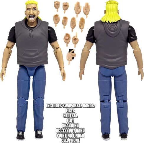 Ultimate Wrestling Crowd Fan Figures: Hunter in Saudi Arabia