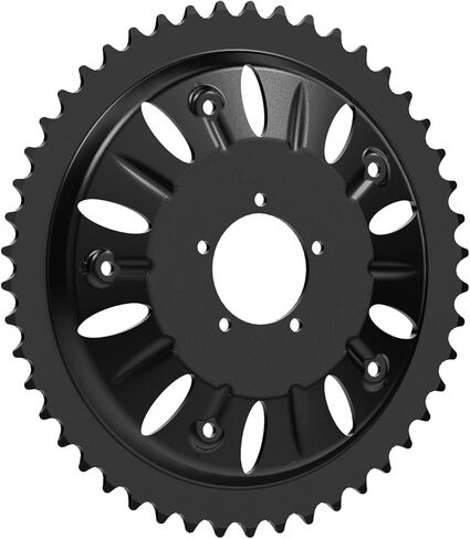 BAFANG Chainring for Mid Drive Kit : 46T (One-Piece) Compatible with BBS-HD 48V 52V 1000W Electric Bike Mid Drive Conversion - 16.5mm Offset - Without Chain Guard in Saudi Arabia