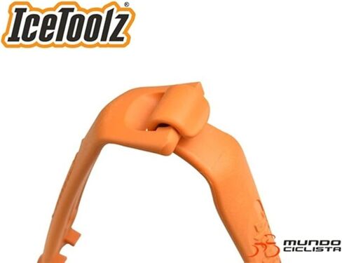 أداة IceToolz Tire 64 a2 أداة صيانة إطارات الدراجة مزدوجة الوظائف للإطارات بدون أنابيب | خفيف الوزن، تصميم مريح للبالغين من الجنسين | ملحق متين لركوب الدراجات باللون الرمادي in Saudi Arabia