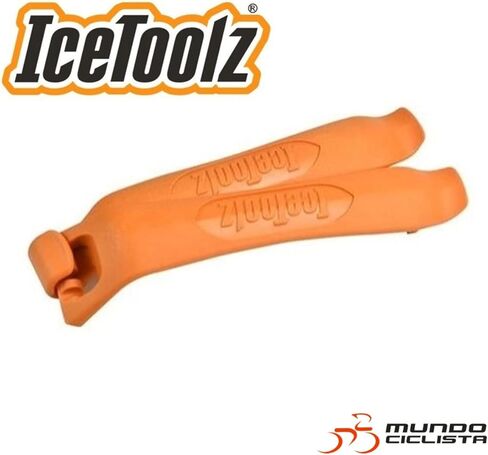 أداة IceToolz Tire 64 a2 أداة صيانة إطارات الدراجة مزدوجة الوظائف للإطارات بدون أنابيب | خفيف الوزن، تصميم مريح للبالغين من الجنسين | ملحق متين لركوب الدراجات باللون الرمادي in Saudi Arabia