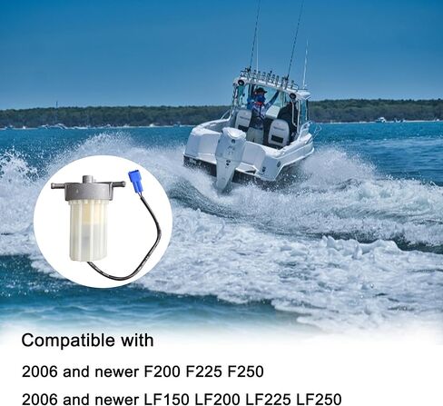 iFJF 6P3 24560 03 Fuel Filter Assembly Replacement for 2006 and Newer F200 F225 F250 LF150 LF200 LF225 LF250 5 Micron Cartridge Type Outboard Engine Fuel Water Separator Filter in Saudi Arabia