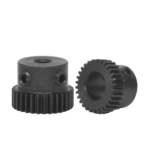 Steel Heavy Duty Motor Pinion Gear 1pcs 28T Spur Gear Bore 4mm 5mm 6mm Steel Transmission Gears 0.5 Module 28 Teeth Pinion Accessories(5mm) in Saudi Arabia
