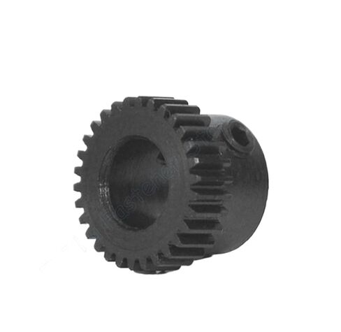 Steel Heavy Duty Motor Pinion Gear 1pcs 28T Spur Gear Bore 4mm 5mm 6mm Steel Transmission Gears 0.5 Module 28 Teeth Pinion Accessories(5mm) in Saudi Arabia