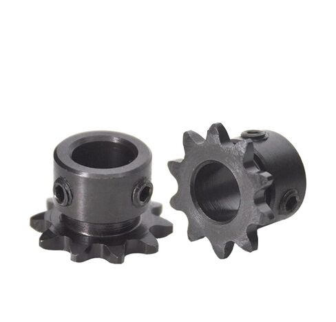 Steel Heavy Duty Motor Pinion Gear 1pcs 04C Chain Gear Steel 9T Teeth Industrial Sprocket Wheel with Top Wire Bore 5/6/8/10mm(8mm) in Saudi Arabia