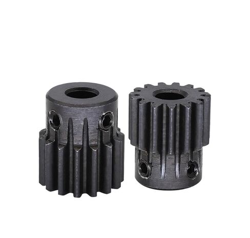 Steel Heavy Duty Motor Pinion Gear Module 1 Spur Gear 1M-15T/16T Carbon Steel Motor Bore Size 4mm Transmission Accessories(16 Teeth) in Saudi Arabia