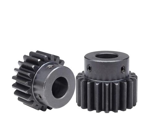 Steel Heavy Duty Motor Pinion Gear 2M-22T/23T Bore Size 8/10/12/14mm Gear Wheel Blackening Carbon Steel Teeth Height 20mm 35mm(2M22T - Bore 12 mm) in Saudi Arabia