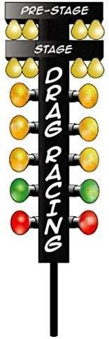 Set of 3 - Drag Racing Christmas Tree in Saudi Arabia