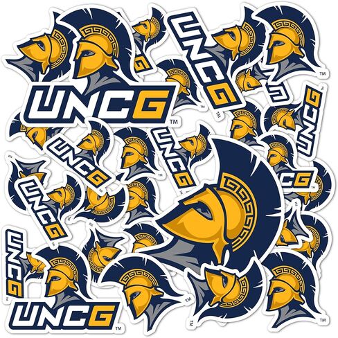 ملصق Desert Cactus University of North Carolina Greensboro ملصق UNCG Spartans ملصق فينيل شارات للكمبيوتر المحمول وزجاجة مياه وقصاصات السيارة 13.46 × 10.91 ورقة T1 (النوع 1-1) in Saudi Arabia