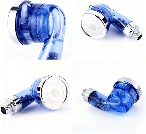 Blue Shampoo Bowl Sprayer Head with Filter, Sink Faucet Sprayer Attachment Salon Shampoo Bowl Spray Head Pedicure Chair Shower Head for Portable Salon Sink, 3 Sprayer Modes & High Pressure in Saudi Arabia