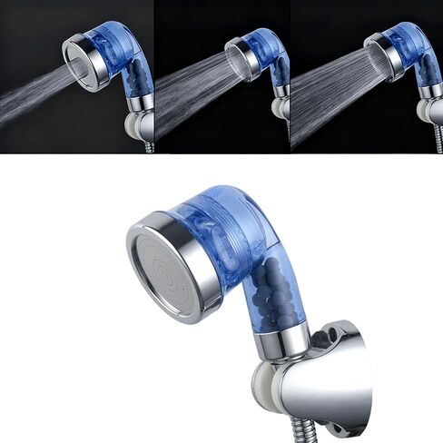 Blue Shampoo Bowl Sprayer Head with Filter, Sink Faucet Sprayer Attachment Salon Shampoo Bowl Spray Head Pedicure Chair Shower Head for Portable Salon Sink, 3 Sprayer Modes & High Pressure in Saudi Arabia