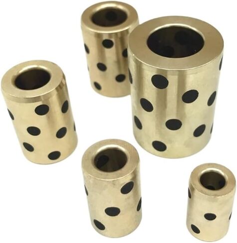 Bimetal Seal Shield Micro deep Groove Bearing 1pcs LM6L 6x12x35mm Linear Graphite Set Bearing Copper Bushing Oil Self-lubricating Bearing for Shaft in Saudi Arabia